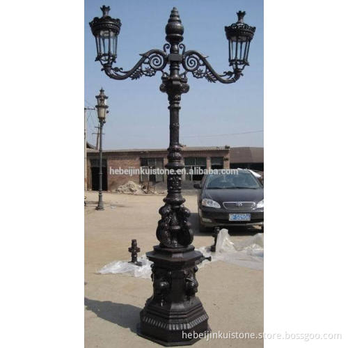 wrought iron caantique cast iron lamps outdoor street light